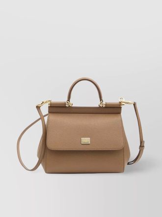Dolce & Gabbana sicily medium leather tote bag