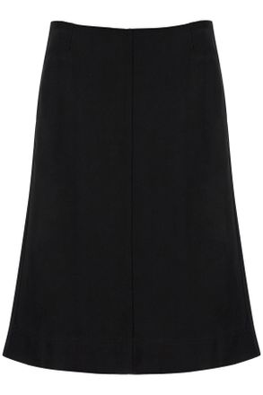 Toteme Womens Satin Panel Skirt With Eight Panels