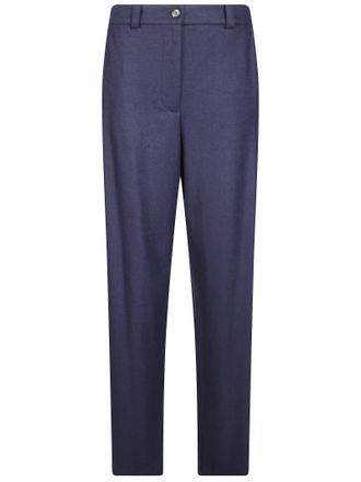 Pinko Zagarese Tailored Button Closure Straight-Leg Pants