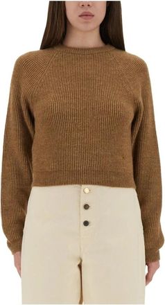 Moschino Jersey de canal&eacute; - Knitwear - Mujer - Marr&oacute;n - XS