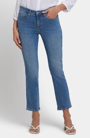 NYDJ Sheri Side Slit Ankle Slim Jeans in Water Canyon at Nordstrom Rack, Size 18 (Similar To 14W)
