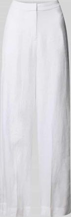 Tommy Hilfiger Tailored Fit Leinenhose aus Leinen-Lyocell-Mix in Weiss, Gr&ouml;&szlig;e 34