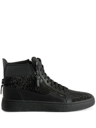 Giuseppe Zanotti Sneakers alte GZ94 - Nero