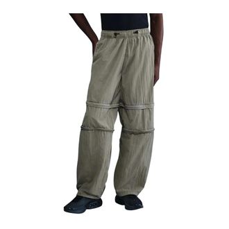 Nike Tech Woven Zip Off Trousers - male - Nike - Trousers & Shorts - Green - XL - Sport