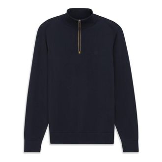 Bugatti Basic Troyer - - Knitwear - Uomo - Blu - M
