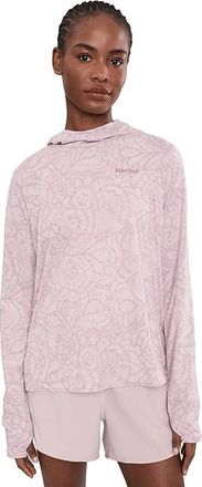Marmot AirExchange SolarShield Hoody Womens Clothing Dust Twirl : SM, Polyester