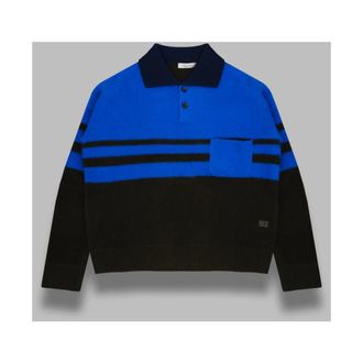 Wales Bonner Wales Bonner, Uomo, Top, Multicolore, L, new