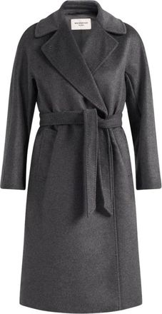 Max Mara Jassen, Dames, Grijs, 4Xs, Wol, Wkdresina Jas