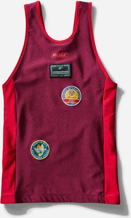 Martine Rose Women s Swim Vest Red / Burgundy