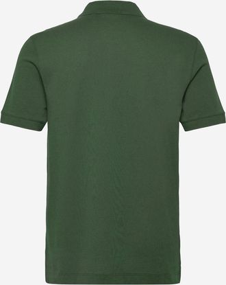 HUGO BOSS Mens Cotton Polo Shirt Green T-shirts And Polos