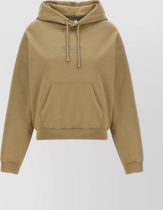VETEMENTS oval logo hoodie drawstring hood