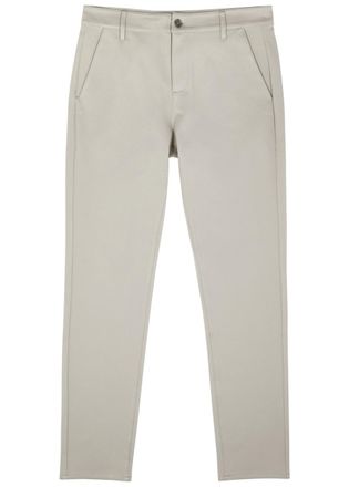 Paige Stafford Slim-leg Stretch-jersey Trousers - Beige - 38 (W38 /xxl)