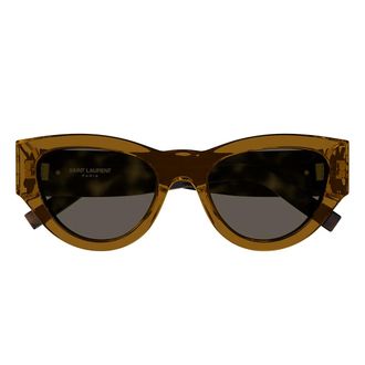 Saint Laurent Sunglasses Sl M94 011 Brown/Dark Brown Women