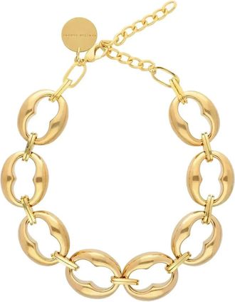 Vanessa Baroni Turtle schakelhalsketting - Goud