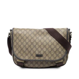 Gucci Pre-owned Gucci GG Supreme Crossbody Unisex CKE5QEQP4K1HJINV