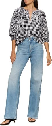 Sanctuary Perfect Gingham Button-Up Top In Picnic