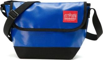 Manhattan Portage Vinyl Crossbody Bag Ver 2 in Navy at Nordstrom