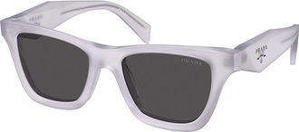 Prada PR C07SF Asian Fit 22G08Z Womens Sunglasses Blue Size 52