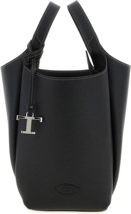 Tod's Mini Bucket Bag - Dames - Shoppers - Zwart - ONE Size - Tassen