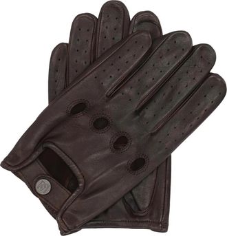 Kazar Erycos Rijhandschoenen - Heren - Handschoenen - Bruin - M - Leer - Accessoires