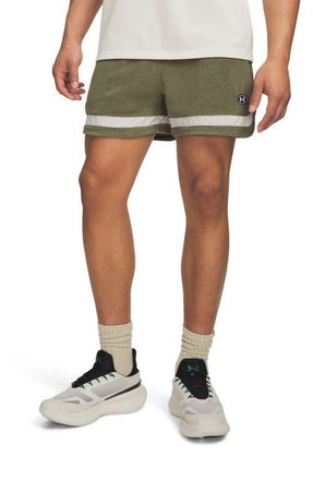 Under Armour Icon Terry Cloth Shorts in Marine Od Green at Nordstrom, Size Xx-Large