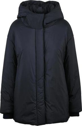 Herno Piumino - Dames - Winterjassen - Zwart - XL - Leer - Jassen