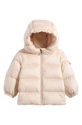 Moncler Kids Sharon Down Jacket in Pink at Nordstrom, Size 12-18M
