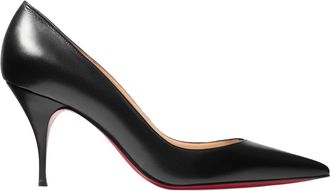 Christian Louboutin Black Nappa Leather Clare Pumps Size 39.5