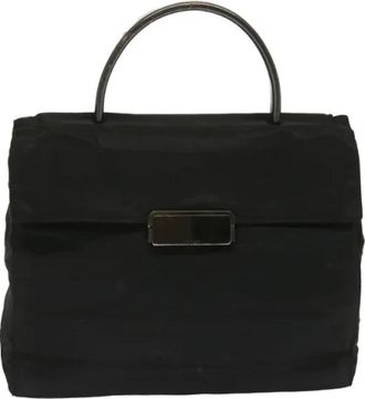 Prada Pre-owned Vintage Nylon Handtas - Dames - Vintage Handtas - Zwart - ONE Size - Nylon - Vintage
