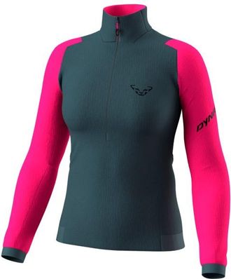 Dynafit Blacklight Thermal 1/2 Zip Fleecepullover f&uuml;r Damen | blau
