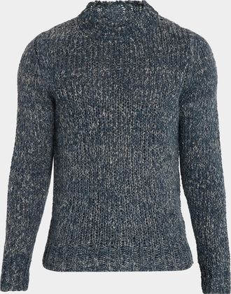 Barena Men & apos;s Mareselo Marled Wool Knit Sweater