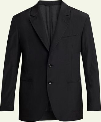 Tom Ford Mens Besom-Pocket Single-Breasted Blazer