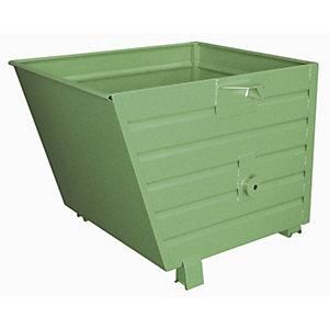 Bauer Volquete Apilable Capacidad 0,9 M&sup3; Verde Reseda Ral 6011