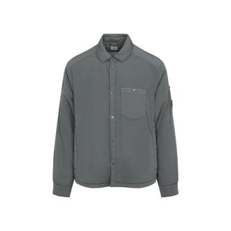 C.P. Company Chrome-r Gewatteerd Overhemd