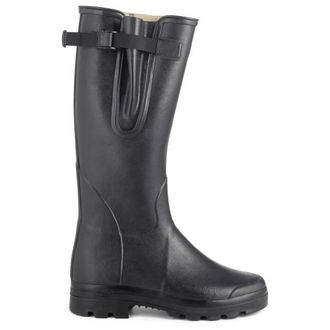 Le Chameau Vierzon mit Jerseyfutter Gummistiefel f&uuml;r Damen | grau
