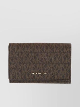 Michael Kors logo detail bill compartment wallet