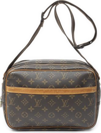 Louis Vuitton Pre-owned Womens Reporter PM Shoulder Bag - Brown - One Size