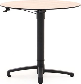 Bellagio la vita attrattiva Bellagio Canzo klaptafel Ø80 (h:73/109cm) verstelbaar
