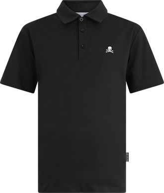 Philipp Plein Poloshirt Ss Skull