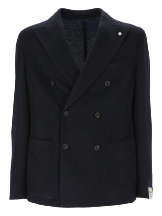L.B.M. 1911 double-breasted blazer - Blue