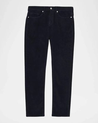 Frame Denim Mens Lhomme Slim Corduroy In Dark Navy