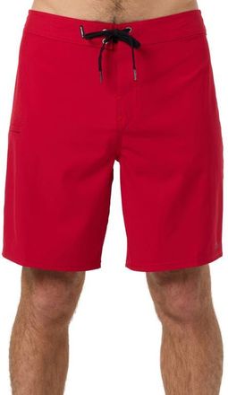 O'Neill Hyperfreak Heat Lifeguard Board Shorts in Lifeguard Red at Nordstrom, Size 38