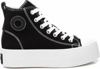 Refresh Womens Zip Up Sneakers In White