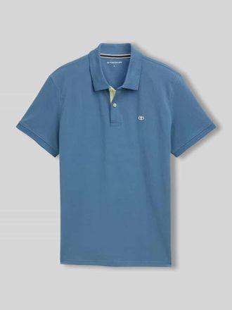 Tom Tailor Regular Fit Poloshirt aus reiner Baumwolle in Blau, Gr&ouml;&szlig;e XXXL