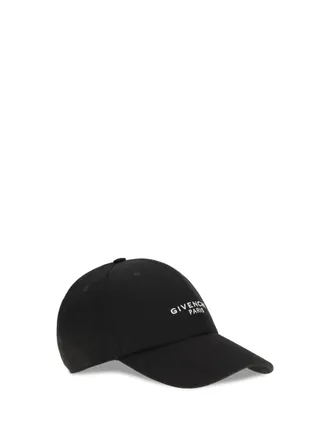 Givenchy Mens Logo Baseball Hat Black Cotton E Hairbands