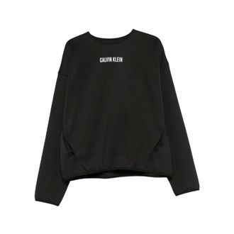 Calvin Klein Quick-Dry Performance Pocket Sweatshirt - Heren - Sweatshirts & Hoodies - Zwart - Maat: L Taf
