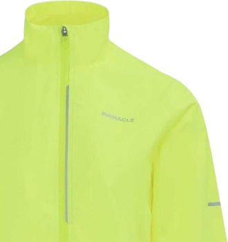 Pinnacle Frames & Accents Waterdicht fietsjack met reflecterende elementen voor dames (Geel)