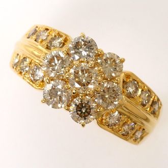 C&A Yellow Gold Yellow Gold (18K) Band Ring (Pre-Owned)