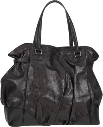 Gucci Pre-owned Tote Bags, female, Black, Size: ONE SIZE Pre-owned Vintage Tote Bag