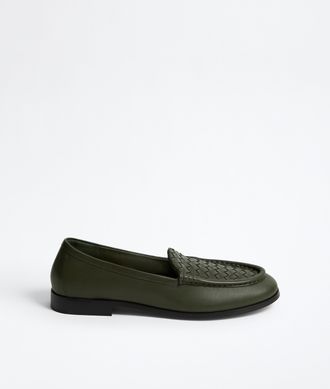 Bottega Veneta Mocassini Silenzio - Verde - Donna - 35